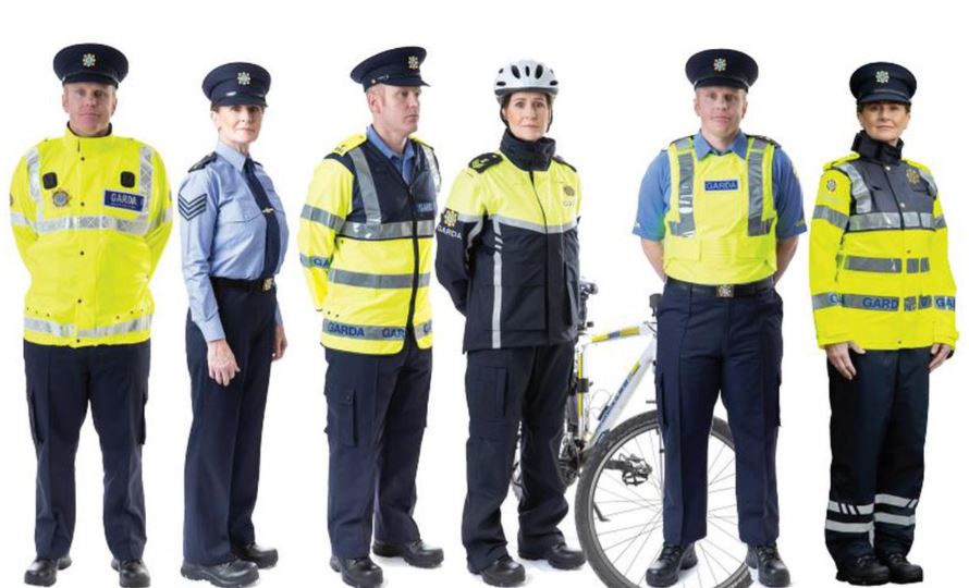 Changing of the Guard: Gardaí Report for Duty in New Uniforms